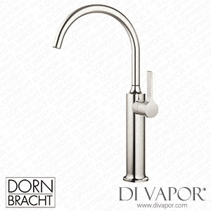 Dornbracht Vaia Single-Lever Basin Mixer with Raised Base without Pop-Up Waste - Platinum 33 534 809-08 Spare Parts