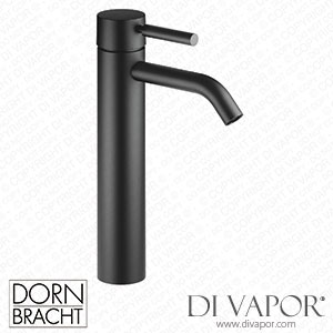 Dornbracht Meta Single-Lever Basin Mixer with Raised Base without Pop-Up Waste - Matte Black 33 537 660-33 Spare Parts