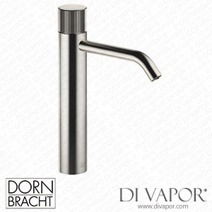 Dornbracht Meta Meta Pure Single-Lever Basin Mixer with Raised Base without Pop-Up Waste - Brushed Platinum 33 539 664-06 Spare Parts