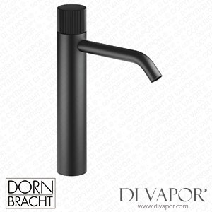 Dornbracht Meta Meta Pure Single-Lever Basin Mixer with Raised Base without Pop-Up Waste - Matte Black 33 539 664-33 Spare Parts