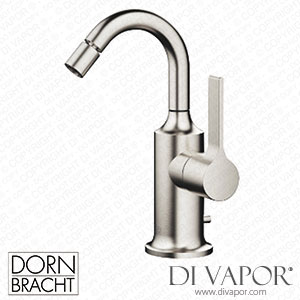 Dornbracht Vaia Single-Lever Bidet Mixer with Pop-Up Waste - Brushed Platinum 33 600 809-06 Spare Parts