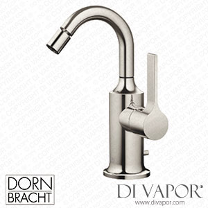 Dornbracht Vaia Single-Lever Bidet Mixer with Pop-Up Waste - Platinum 33 600 809-08 Spare Parts