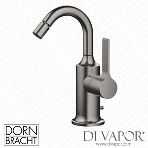 Dornbracht Vaia Single-Lever Bidet Mixer with Pop-Up Waste - Brushed Dark Platinum 33 600 809-99 Spare Parts