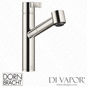 Dornbracht Single Lever Mixer Pull Out with Spray Function 33875760 08 Spare Parts