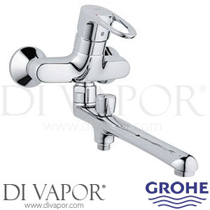 Grohe 33082001 Europlus (2005-2009) Solid Basin Mixer Spare Parts
