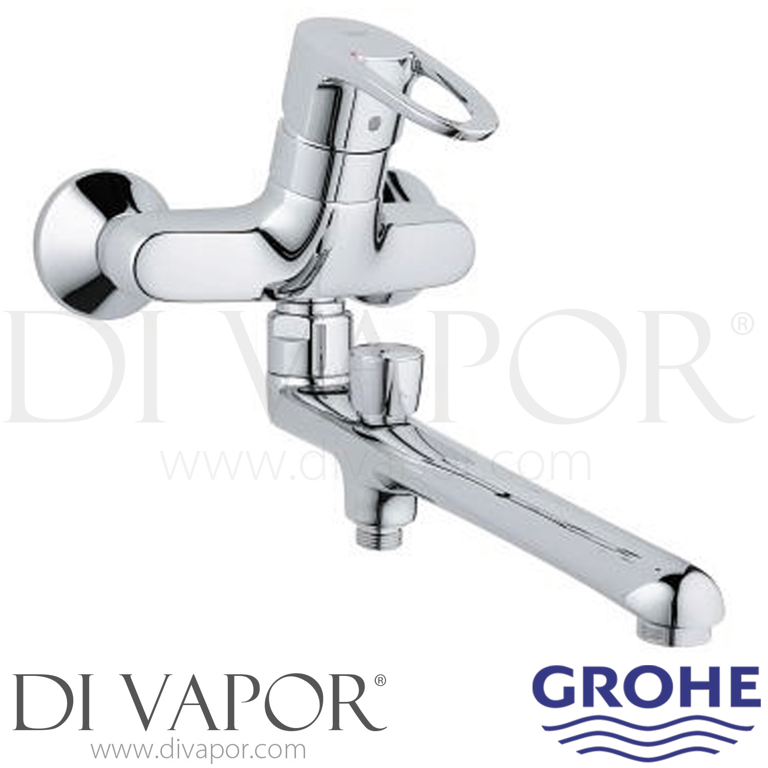 Grohe 33082001 Europlus (20052009) Solid Basin Mixer Spare Parts