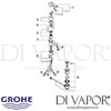 Grohe Euroeco Special Basin Mixer Spares
