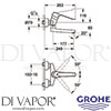 Grohe 33130000 Mixer Spare Diagram