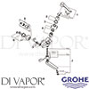 Grohe 33130000 Mixer Spare Tech Diagram