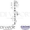 Grohe 33163 Mixer Spare Parts