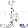 Grohe 33177002 Mixer Spare Diagram