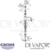 Grohe Eurosmart Single-Lever Sink Mixer Kitchen Tap Spares