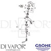 Grohe 33284 Mixer Spare Parts