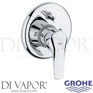 Grohe 33305000 Eurosmart (1997-2004) Single-Lever Bath Shower Valve Spare Parts