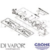Grohe 33305000 Spare Tech Diagram