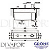 Grohe 33339 Spare Diagram