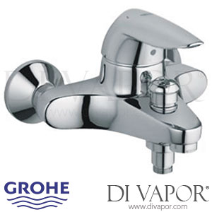 Grohe 33364000 Eurodisc Manual Wall-Mounted Bath Shower Mixer Spare Parts