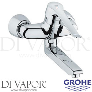 Grohe 33384000 Euroeco Special (1994 - 2010) Single Lever Basin Mixer Spare Parts