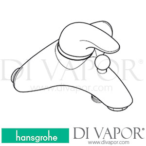 Hansgrohe 33401000 Talis E Single Lever Bath Mixer Dn15 03/99 - 02/06 Spare Parts