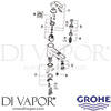Grohe 33412 Mixer Spare Parts