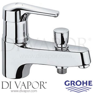 Grohe 33412000 Eurosmart (1997-2004) Single-Lever Bath Shower Mixer Tap Spare Parts