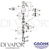 Grohe 33412000 Mixer Spare Daigram