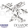 Grohe Eurowing Single-Lever Bath Mixer Spares