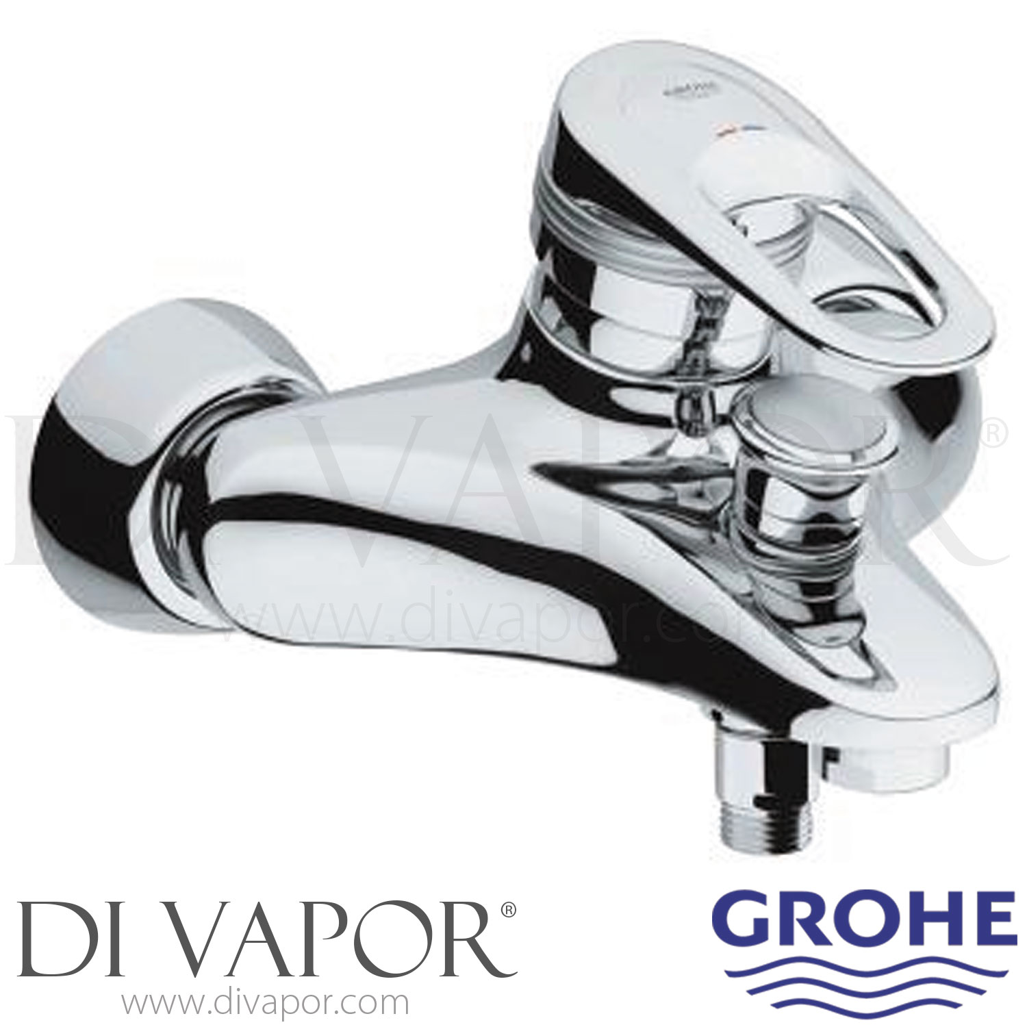 Grohe 33539000 Europlus (19972009) Single Lever Bath Shower Mixer