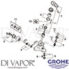 Grohe 33539000 Mixer Spare Diagram