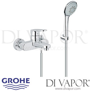 Grohe 33547002 Europlus Single-Lever Bath/Shower Mixer Spare Parts
