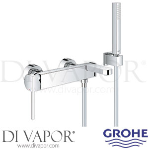 Grohe 33547003 Grohe Plus Single-Lever Bath Shower Mixer (1/2 Inch) Spare Parts