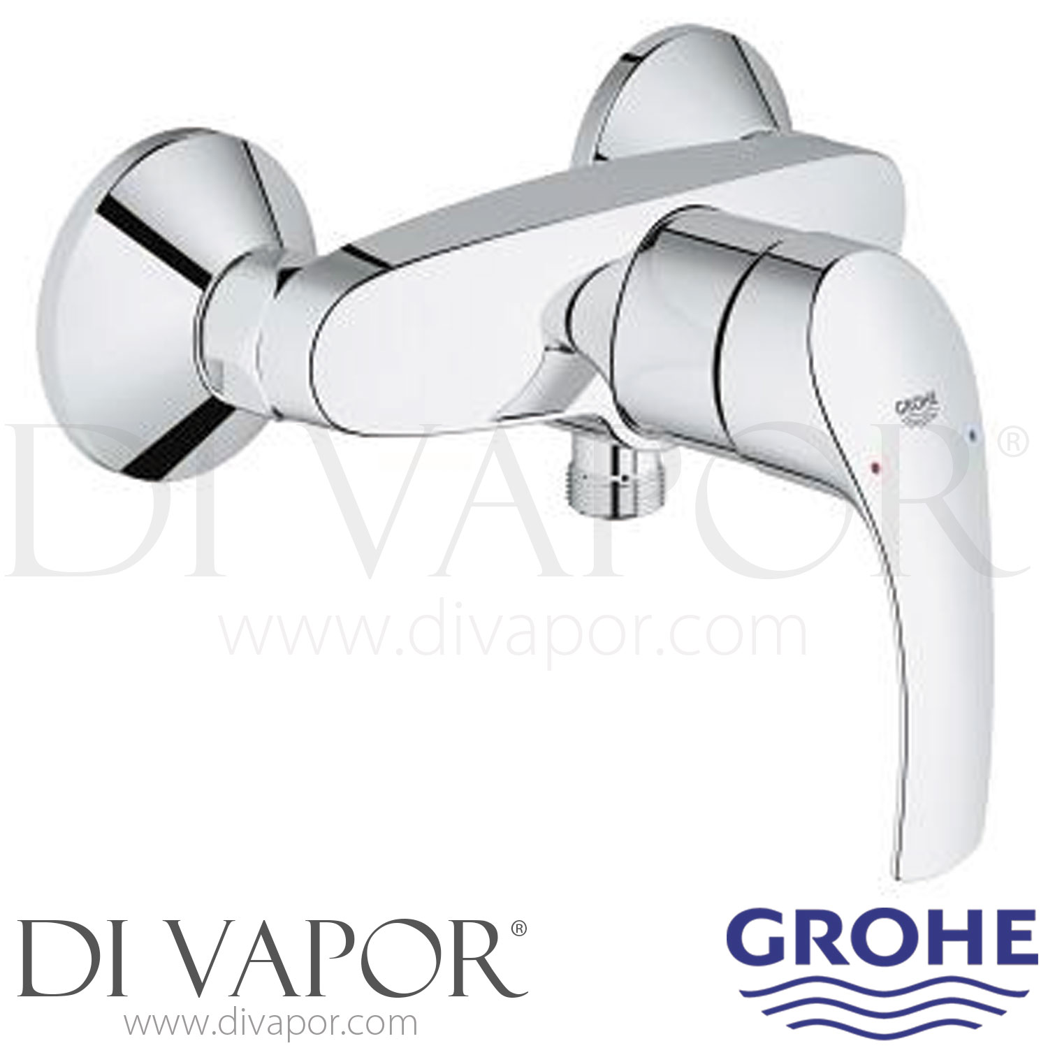 GROHE Eurosmart Wastafelmengkraan S Chroom 1/2