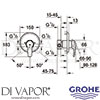 Grohe 33556000 Spare Diagram