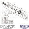 Grohe 33556002 Mixer Spare Daigram