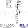 Grohe 33557003 Mixer Spare Diagram