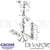 Grohe Eurostyle Single-Lever Basin Mixer S-Size Spares