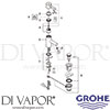 Grohe 33562 Mixer Spare Parts