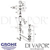 Grohe Essence Single-Lever Basin Mixer S-Size Tap Spares