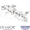 Grohe 33569002 Mixer Spare Diagram