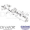 Grohe 33577 Spare Tech Diagram