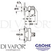 Grohe 33582000 Mixer Spare Diagram