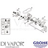 Grohe 33590002 Mixer Spare Diagram