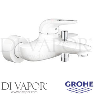 Grohe 33591LS3 Eurostyle Moon White / Chrome Single-Lever Bath Shower Mixer Spare Parts