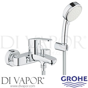 Grohe 3359220A Eurostyle Cosmopolitan Single-Lever Bath Shower Mixer (1/2 Inch) Spare Parts