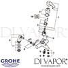 Grohe Eurostyle Single-Lever Bath Shower Mixer Spares