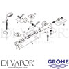 Grohe 33628 Spare Tech Diagram