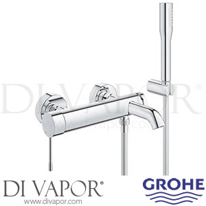 Grohe 33628001 Essence Single-Lever Bath Shower Mixer Spare Parts