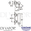 Grohe 33636GN1 Mixer Spare Diagram
