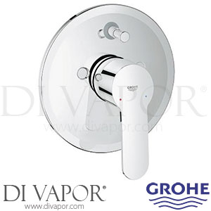 Grohe 33637002 Eurostyle Cosmopolitan Single-Lever Bath Mixer (1/2 Inch) Spare Parts