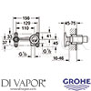 Grohe 33769 Mixer Spare Diagram